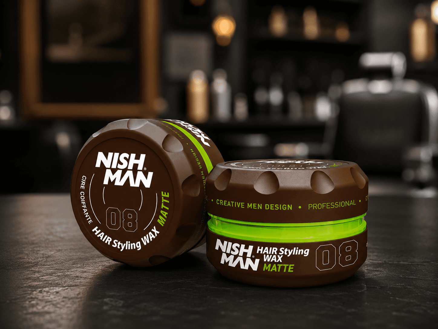 Nish Man 08 Hair Styling Wax Matte